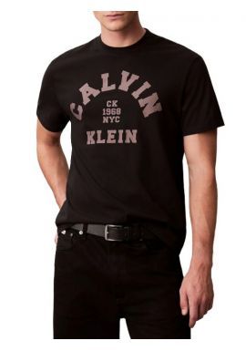 Ανδρικό T-shirt Μαύρο Calvin Klein LV04RE810G-UB1