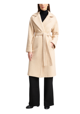 Women's Ecru MELLIO COAT Mind Matter MML25-02-06-027
