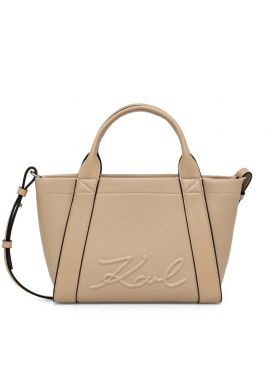 Γυναικεία K/Ville Tote Τσάντα Μπεζ Karl Lagerfeld B1W30067-2FT SAFARI
