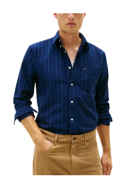 Ανδρικό Πουκάμισο Navy Μπλε Tommy Hilfiger MW0MW41694-C7G
