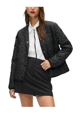 Γυναικείο Μπουφάν Μαύρο Karl Lagerfeld B1W15041-999 BLACK