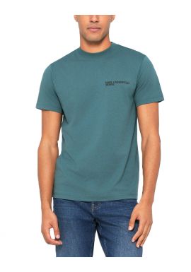 Ανδρικό Slim T-shirt Πετρόλ Karl Lagerfeld Jeans A1M17003-2ID BALSAM