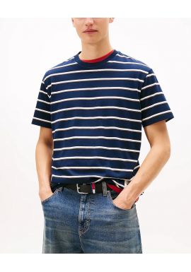 Ανδρικό T-shirt Navy Μπλε Tommy Jeans DM0DM22325-C1G