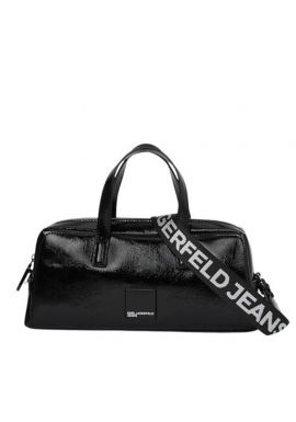 Γυναικεία Bowling Glossy Τσάντα Μαύρη Karl Lagerfeld Jeans B1W30144-999 BLACK