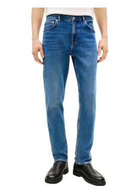 Men's Blue Straight Denton Str Sep Indigo Tommy Hilfiger MW0MW41901-1BD