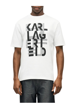 Ανδρικό T-shirt Λευκό Karl Lagerfeld 755130 562225-10