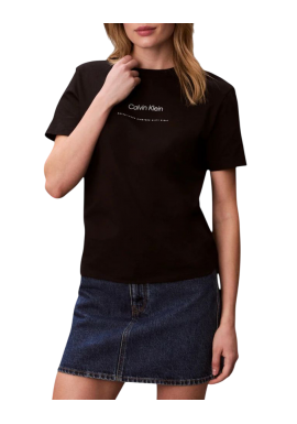Γυναικείο T-shirt Μαύρο Calvin Klein LV047C811G-UB1