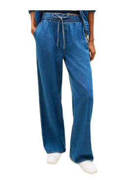 Γυναικείο Παντελόνι Μπλε Tommy Jeans DW0DW23008-1A5