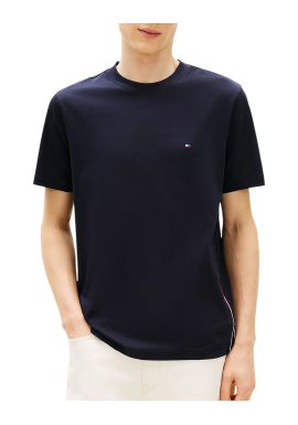 Ανδρικό Global Stripe T-shirt Navy Μπλε Tommy Hilfiger MW0MW42393-DW5