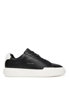 Men's Black Chunky Cupsole Laceup Lth Sneakers Calvin Klein YM0YM01344-06W