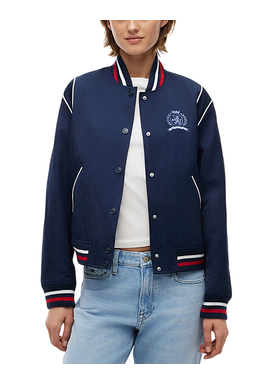 Γυναικείο Crest Varsity Μπουφάν Navy Μπλε Tommy Jeans DW0DW22919-C1G