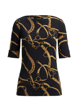 Γυναικείο T-shirt Μαύρο Ralph Lauren 200P13948001-Black