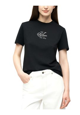 Γυναικείο T-shirt Μαύρο Calvin Klein LV047D873G-UB1
