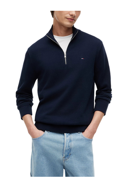 Men's Navy Blue TJM SLM ESS LIGHT SWTR EXT Tommy Jeans DM0DM21654-C1G