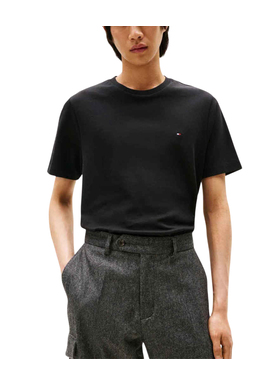 Men's Black LIGHT INTERLOCK TEE Tommy Hilfiger MW0MW37508-BDS
