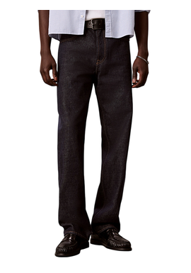 Ανδρικό 90s Straight Τζιν Navy Μπλε Calvin Klein LV04RH701G-46E