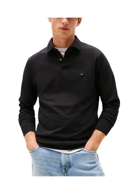 Ανδρικό 1985 Polo Μαύρο Tommy Hilfiger MW0MW20183-BDS