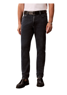 Ανδρικό Slim Τζιν Μαύρο Calvin Klein LV04RH730G-8BO