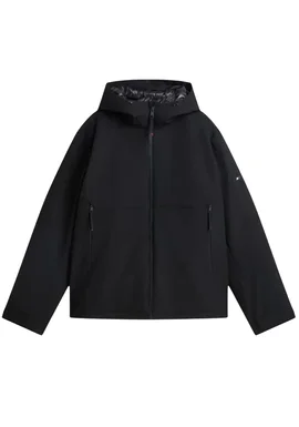 Men's Black Tech Hooded Padded Jacket Tommy Hilfiger MW0MW44978-BDS