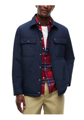 Men's Navy Blue Packable LW Shirt Jacket Tommy Hilfiger MW0MW44767-DW5