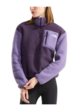 Γυναικείο Yumiori 1/4 Zip Fleece Μωβ The North Face NF0A8E89-S1B1
