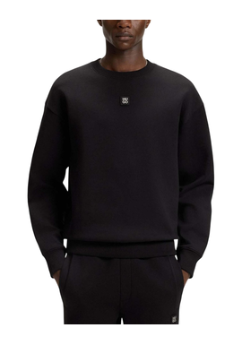 Men's Black Dettil Sweatshirt Hugo 50533689-002