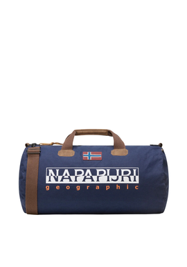 Unisex Navy Blue Bering 3 Duffle Bag Napapijri NP0A4GGM-1761