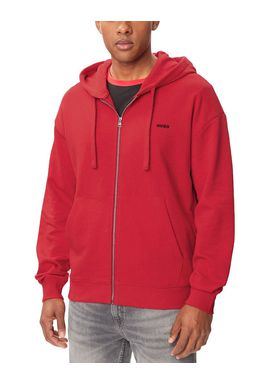 Men's Red Dapozip Sweatshirt HUGO 50548651-693