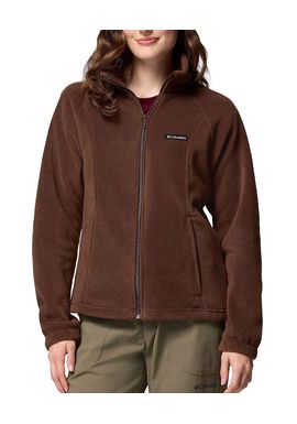 Women's Brown Benton Springs Full Zip Jacket Columbia 1372111-256