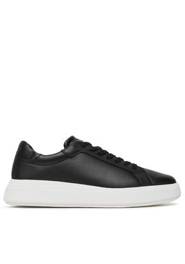 Ανδρικά Δερμάτινα Sneakers Μαύρα Calvin Klein HM0HM01016-BEH