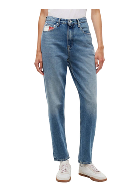 Women's Blue 90'S MOM HIGH TAPERED DJ6035 Tommy Jeans DW0DW23169-1A5