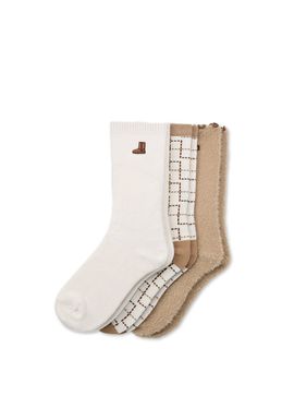 Women's UGG CLASSIC CREW 3 PACK SOCKS UGG 1181414-CCBT