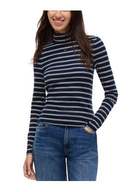 Γυναικεία Μπλούζα Ζιβάγκο Navy Μπλε Tommy Jeans DW0DW19830-0X5