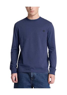 Men's Navy Blue Tree Embroidered T-Shirt Timberland TBC0YHBT-AIH