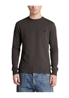 Men's Black Tree Embroidered T-Shirt Timberland TBC0YHBT-CN1