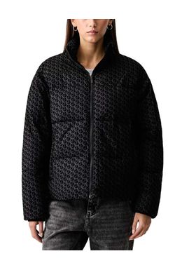 Γυναικείο Monogram Puffer Μπουφάν Μαύρο Karl Lagerfeld Jeans B4W15020-A75