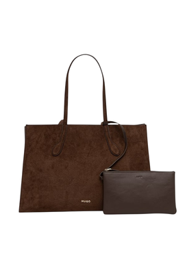 Γυναικεία Cymbeline Tote Τσάντα Καφέ HUGO 50573274-209