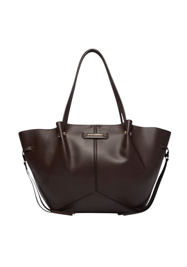 Γυναικεία K/Pierced Md Tote Τσάντα Καφέ Karl Lagerfeld B3W30347-451 Tobacco