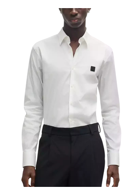 Men's White Ermo Shirt HUGO 50505315-199