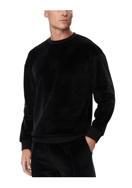 Men's Black Veloro Sweatshirt HUGO 50571215-001