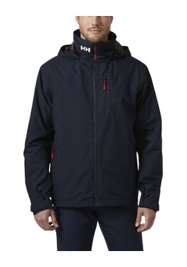Men's Navy Blue HEH CREW HOODED MIDLAYER JACKET 2 Helly Hansen 34442-NAVY