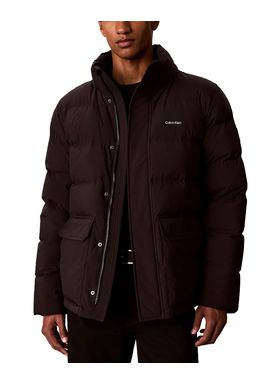 Ανδρικό Μπουφάν Μαύρο Calvin Klein LV04LH506G-UB1