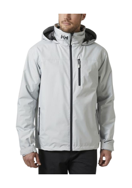 Men's Grey HEH CREW HOODED MIDLAYER JACKET 2 Helly Hansen 34442-GREY
