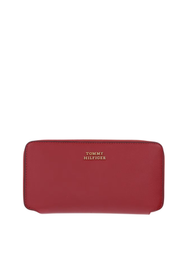 Γυναικείο Δερμάτινο Πορτοφόλι Κόκκινο Tommy Hilfiger AW0AW18941-XLI