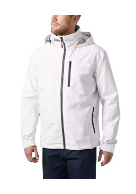 Men's White HEH CREW HOODED MIDLAYER JACKET 2 Helly Hansen 34442-WHITE