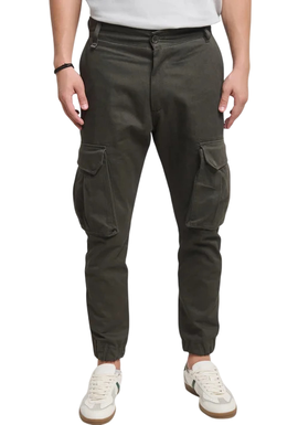 Ανδρικό Cargo Παντελόνι Χακί Royal Denim RIVOLI2381-KHAKI