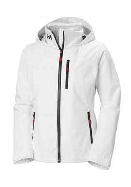 Women's White HEH W CREW HOODED MIDL JACKET 2.0 Helly Hansen 34447-WHITE