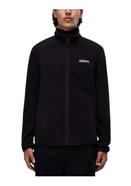 Men's Black T-Dergana Full Zip Jacket Napapijri NP0A88V1-9411
