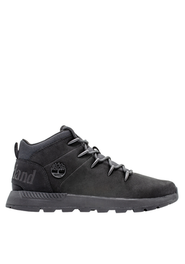 Men's Black Leather MID LACE UP SNEAKERS Timberland TB0A1YN5-015