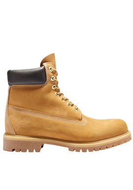 Men's Wheat Nubuck Leather Prem 6 In Lace Waterproof Boot Wh Timberland TB110061-713